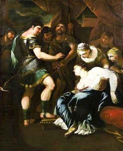 The Death of Lucretia by Luca Giordano