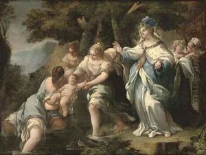 The Finding of Moses by Luca Giordano