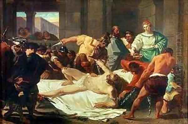 Samson betrayed by Delilah - view 1
