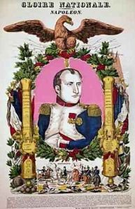 Portrait of Napoleon I 1769-1821 in commemoration of the Battle of Austerlitz by Francois Georgin