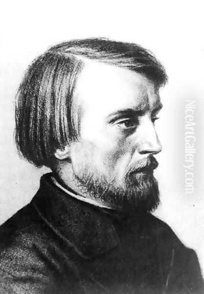 Portrait of Vissarion Grigorievich Belinsky 1811-48 - view 1