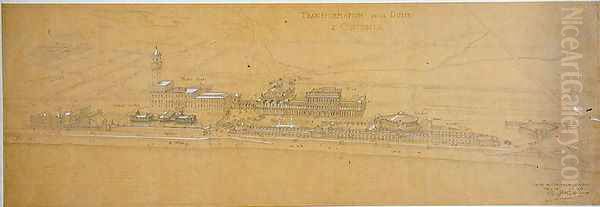 Designs for the transformation of the Dunes at Ostend including the Belgian Royal family holiday home - view 1