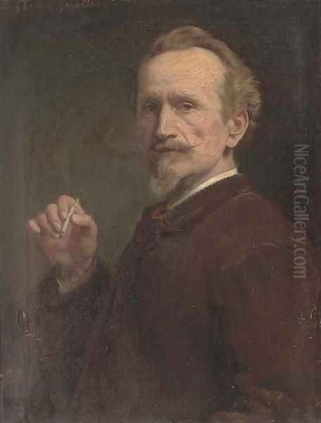 A Whiff, self-portrait of the artist - view 1