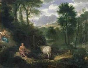 Zeus and Hera by Jan Gotlief Glauber-Myrtill