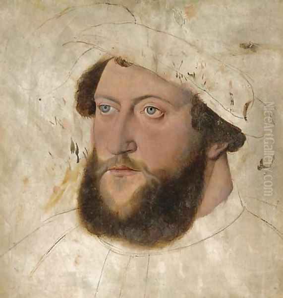 Portrait of Ottheinrich von der Pfalz (1502-1559), Elector Palatine of the Rhine and Count Palatine of Neuburg, bust length - view 1