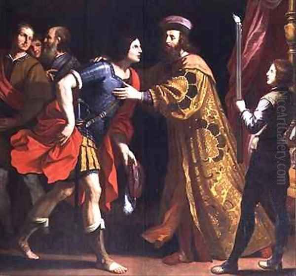 The Leave Taking of Cato Uticensis - view 1