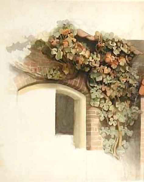 Grapevines on a Brick House - view 1