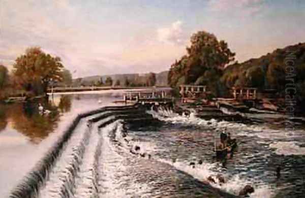 Boulters Weir Old Windsor - view 1
