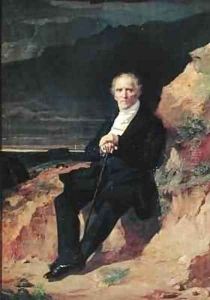 Portrait of Charles Fourier 1772-1837 by Jean Francois Gigoux