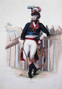 Portrait of Jean Baptiste Kleber 1753-1800 from Le Plutarque francais by Guilleminot, Armand