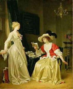 The Reader by M. & Fragonard, J. Gerard