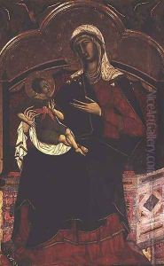 Virgin and Child by Siena Guido da