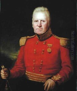 Portrait of Sir David Baird (1757-1829) Wearing the Honorable East India Company Gold Medal from the Egyptian Campaign of 1801 by Sir John Watson-Gordon