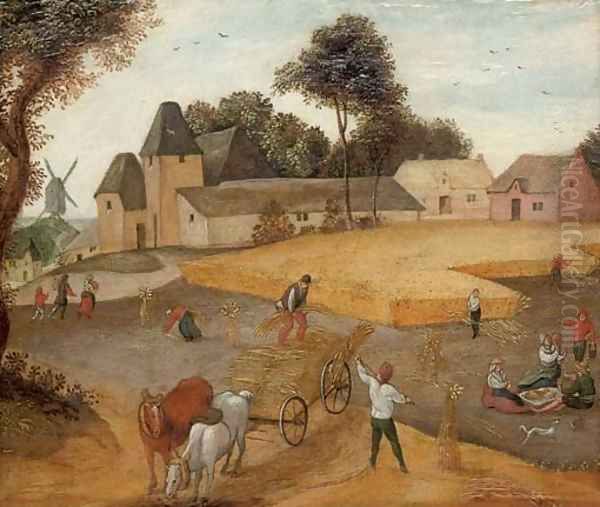 A harvest landscape - view 1