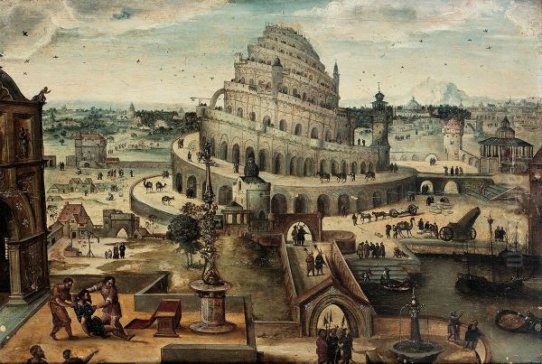 The Tower of Babel - view 1
