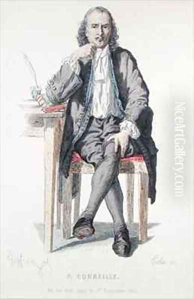 Portrait of Pierre Corneille 1606-84 - view 1