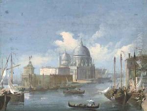 Sante Maria della Salute, Venice by Giacomo Guardi