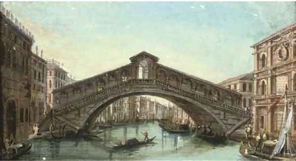 The Rialto Bridge, Venice - view 1