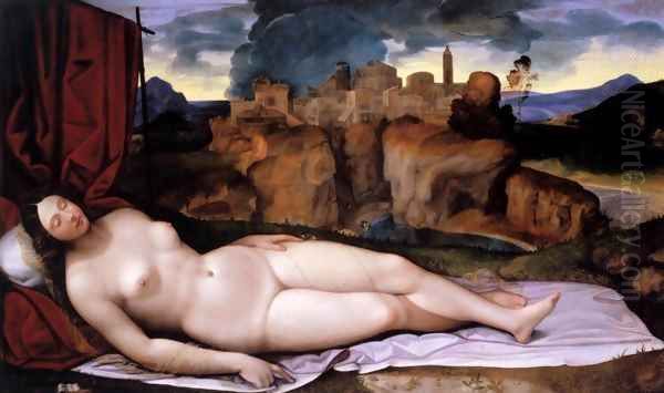 Sleeping Venus - view 1