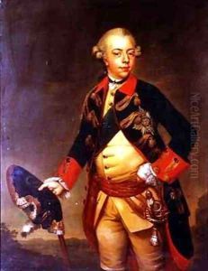 Portrait of William V of Nassau Dietz Prince of Orange by Johan Georg