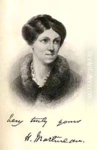 Harriet Martineau 1802-1876 by Margaret Gillies