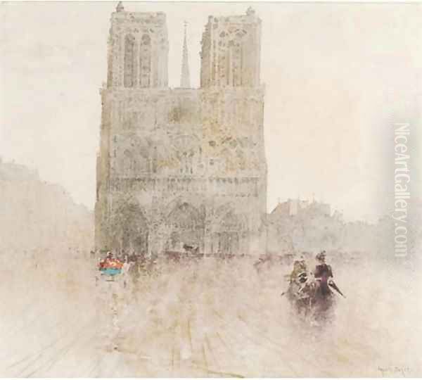 La Cathedrale de Notre Dame, Paris - view 1