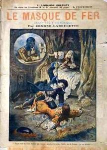 Le Masque de Fer cover of novel by Edmond Ladoucette by Gerlier