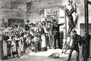 The Removal of crucifixes from schools in Paris by Gerlier