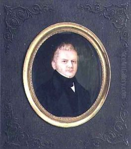 Portrait of Alexander Muravyov by Wilhelmina Feodorovna Gebhard