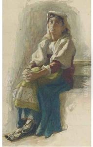 Il Penseroso by Kate Greenaway
