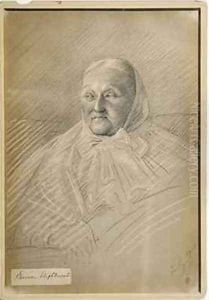Florence Nightingale in bed by Lady (Feodora Georgina Maud) Gleichen