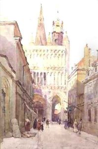 Notre Dame Dijon by Sir Ernest George