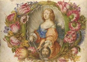 Portrait of the Grand Duchess Vittoria della Rovere as Judith