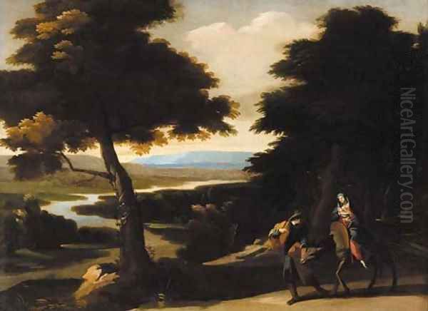 The Flight into Egypt - view 1