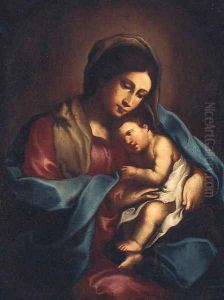 The Madonna and Child by Giovanni Francesco Barbieri