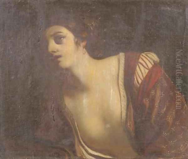 A female saint - view 1