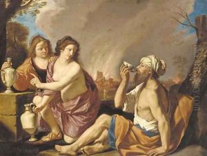 Lot and his daughters