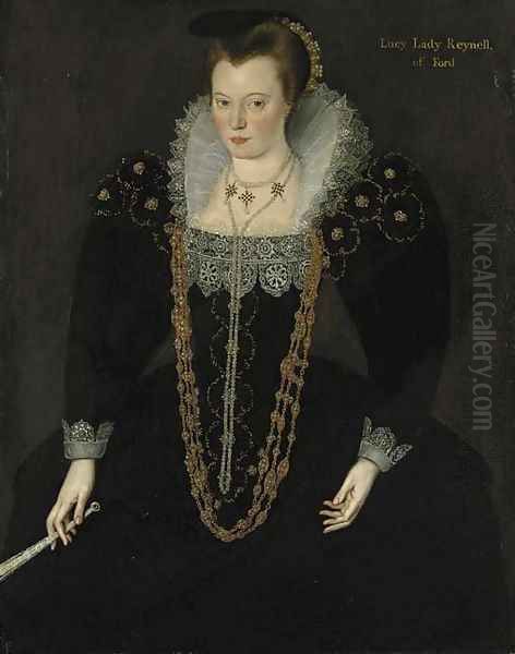 Portrait of Lucy, Lady Reynell of Ford - view 1