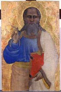 John the Evangelist by Biondo dal Casentino Giovanni del