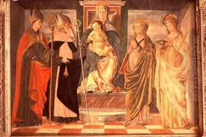 Madonna and Child with Saints Sebastian and Roch