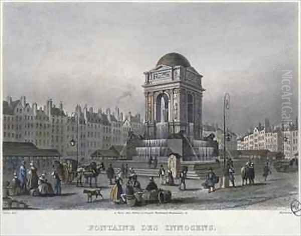 The Fountain of the Innocents Paris - view 1
