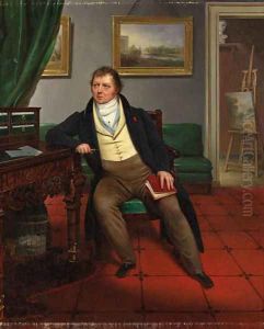 Portrait of the Artist by Alexandre-Franois-Louis Comte De Girardin
