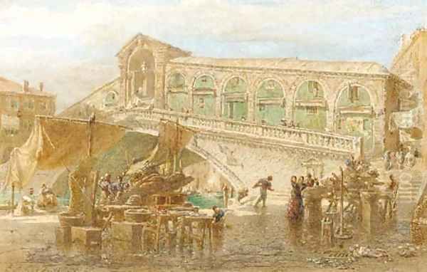 The Rialto bridge, Venice - view 1