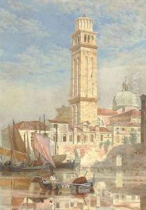The church of S. Pietro di Castello, Venice by Edward Alfred Angelo Goodall