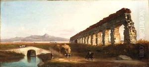 A Roman aqueduct by Vincenzo Giovannini