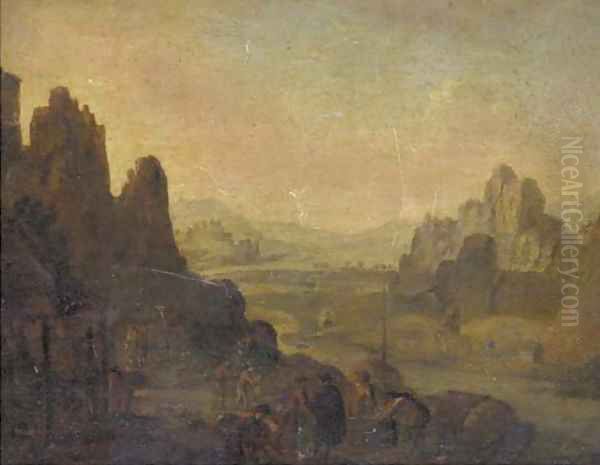 A Rhenish landscape with the vendage - view 1