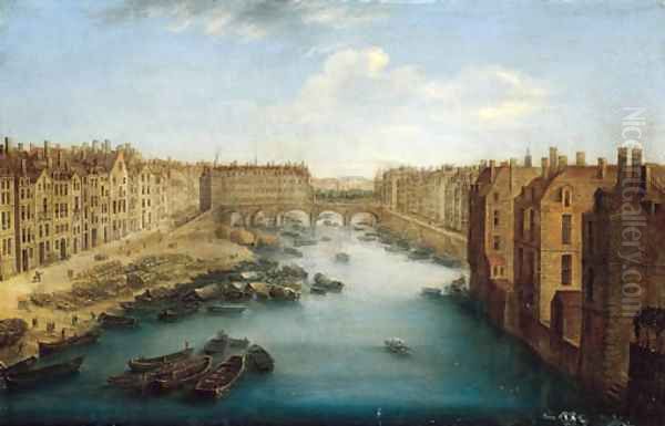 A view of the Pont Neuf, Paris - view 1