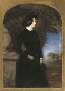 Portrait of a lady by Sir Francis Grant
