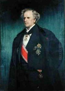 Urbain Le Verrier 1811-77 by Felix Henri Giacomotti
