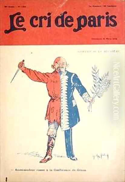 Russian Ambassador at the 1922 Conference of Genoa - view 1